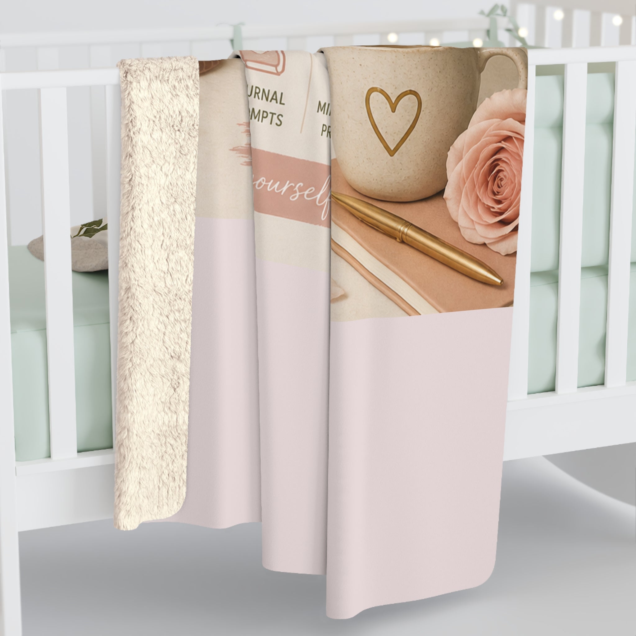 Self-Love Bundle Fleece Blanket — Affirmation