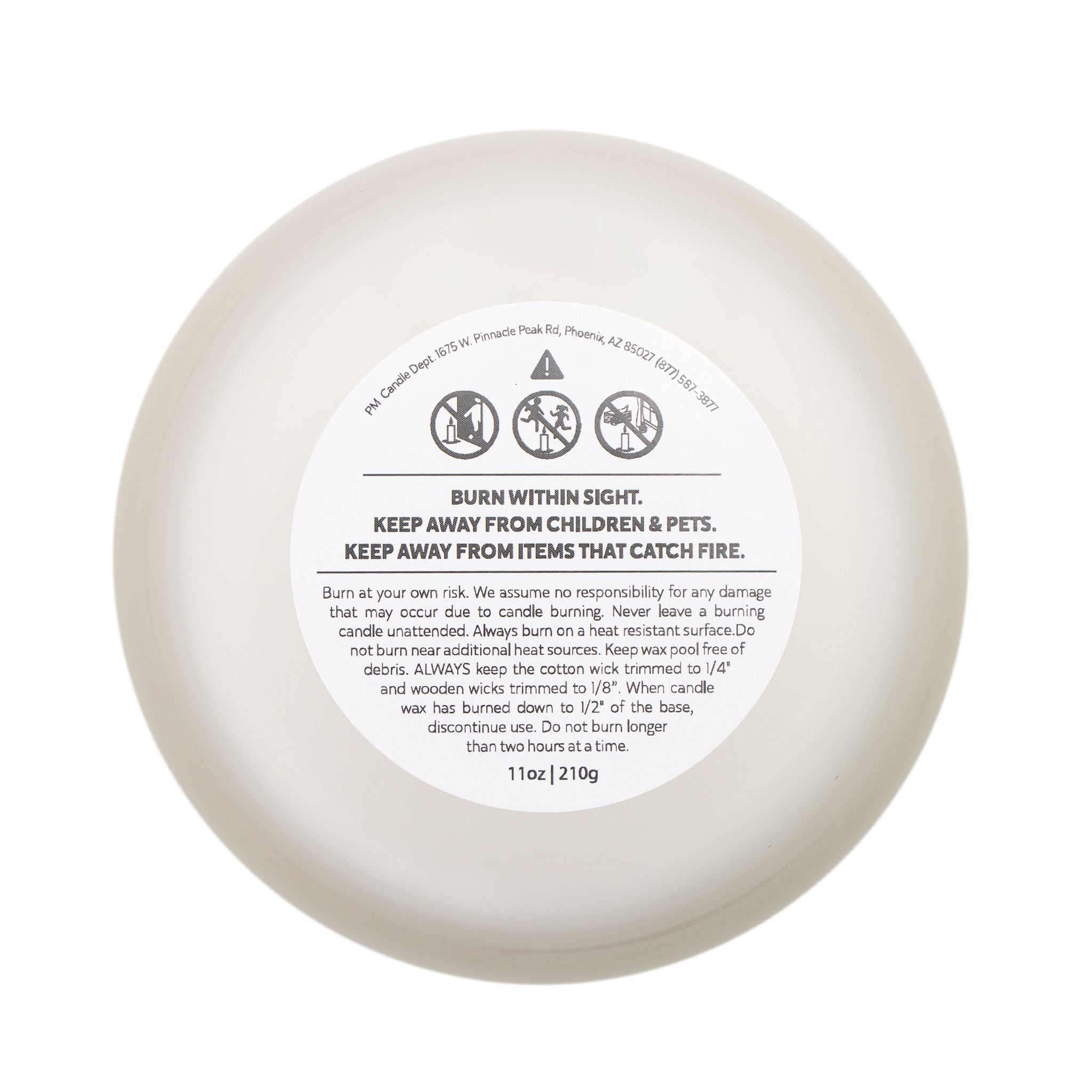 Self-Love Ritual Candle - Frosted Glass