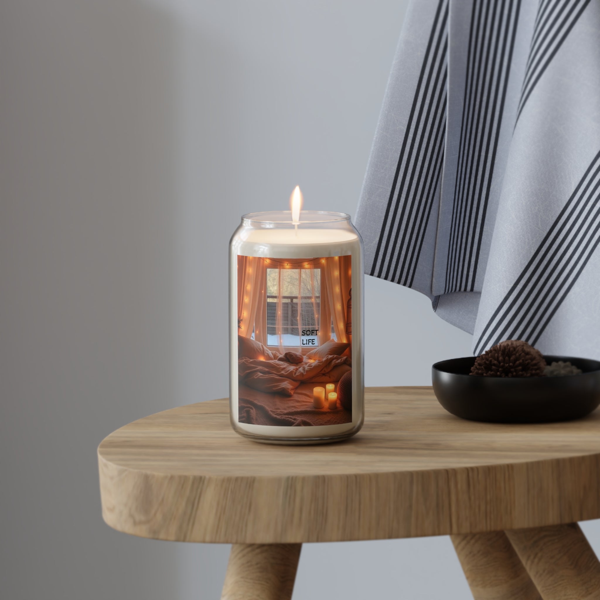 "Soft Life" Nights Soy Candle — Scented Candle